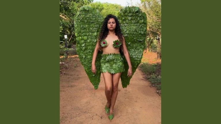 Alessandra Araújo brilha no ensaio da Non Stop com um figurino que celebra o encanto e a força da mulher rural.